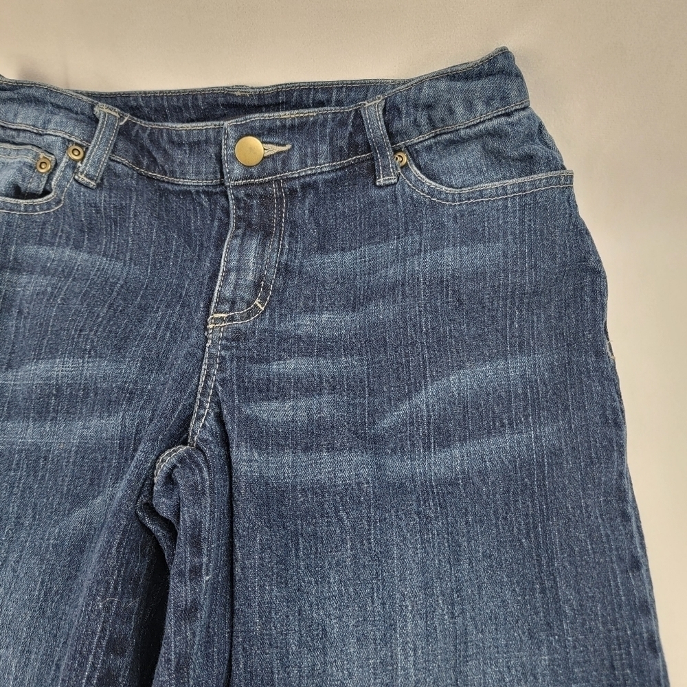 Shape Fx Shapewear Underwear Wide Leg Wiskered Denim View 2